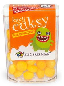 CUKIERKI Z KSYLITOLU KSYLICUKSY O SMAKU POMARACZOWYM BEZGLUTENOWE 13 g - PI PRZEMIAN - 2866858603