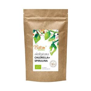 CHLORELLA + SPIRULINA BIO 500 TABLETEK - BATOM - 2877597947