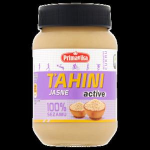 TAHINI JASNE ACTIVE (PASTA SEZAMOWA) BEZGLUTENOWE 460 g - PRIMAVIKA - 2876849015