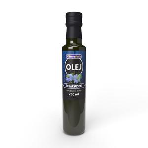 OLEJ Z CZARNUSZKI TOCZONY NA ZIMNO 250 ml - NATURAVENA - 2874037275