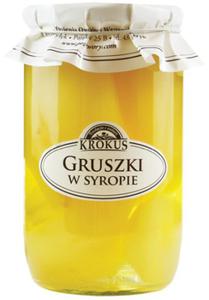 GRUSZKI W SYROPIE 720 g (360 g) - KROKUS - 2877203736