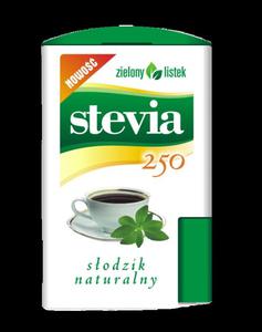 STEVIA PASTYLKI W DOZOWNIKU (250 szt) 13 g - ZIELONY LISTEK - 2872686295