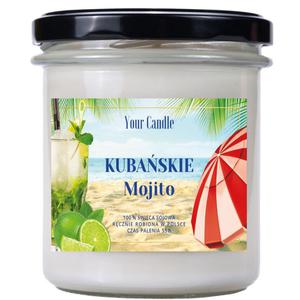 WIECA SOJOWA ZAPACHOWA KUBASKIE MOJITO 300 ml - YOUR CANDLE - 2872983500