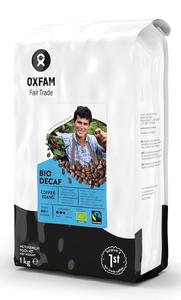 KAWA ZIARNISTA BEZKOFEINOWA ARABICA/ROBUSTA FAIR TRADE BIO 1 kg - OXFAM - 2878157235