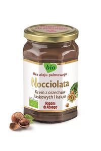 KREM Z ORZECHW LASKOWYCH I KAKAO BEZGLUTENOWY BIO 650 g - RIGONI DI ASIAGO (NOCCIOLATA) - 2877059836