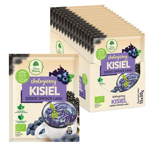 KISIEL INSTANT DZIKIE OWOCE LASU BEZGLUTENOWY BIO 30 g - DARY NATURY - 2878157601