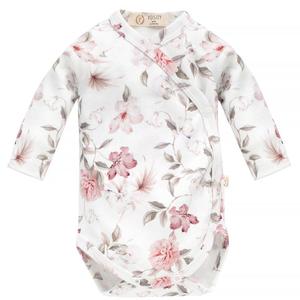 Body niemowlce Organic Cotton - Boho Flowers Pink | Yosoy - 2871052803