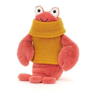 Cozy Crew Homar w sweterku 21cm | JellyCat - 2871053181