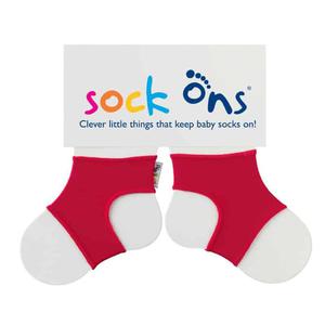 Nakadki na skarpetki Brights Red 0-6m | Sock Ons - 2871051015