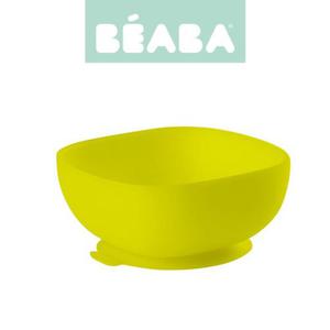 Silikonowa miseczka z przyssawk - Yellow | Beaba - 2871051455