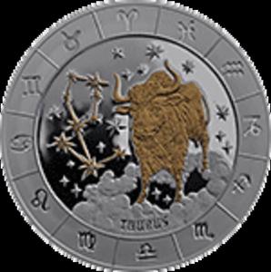 Rwanda - 2009, 1000 Francs - Znaki zodiaku - Byk