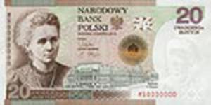 20 z 2011 - Maria Skodowskia-Curie - 100. rocznica przyznania Nagrody Nobla - banknot - 2833159838