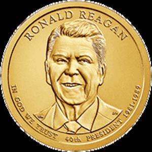 1 dolar 2016 - Ronald Reagan (D)