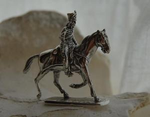 HUSAR III - figurka ze srebra - 2831092552