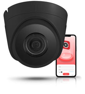 Kamera kopukowa IP do monitoringu sklepu, zaplecza, magazynu Hikvision IPCAM-T4 Black - 2876559316