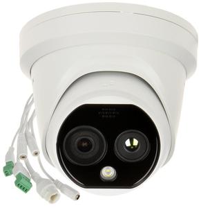 Hybrydowa Kamera Termowizyjna IP DS-2TD1217-6/QA 6.2mm - 720p, 8mm - 4Mpx - Hikvision - 2880381696