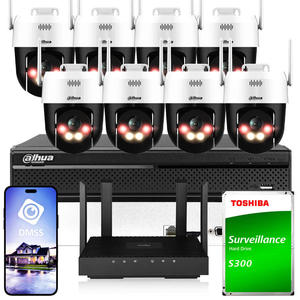 Zestaw do monitoringu Wi-Fi 8x P5AE-PV 5Mpx IR 30m Dahua - 2881267892