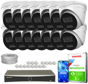 Zestaw do monitoringu 14x IPCAM-T6-30DL DS-7616NXI-K2/16P(D) 6Mpx Smart Hybrid-Light 30m HiLook Hikvision - 2881593136