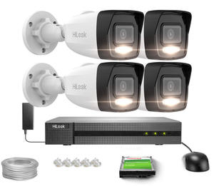 Zestaw do monitoringu HiLook Hikvision 4x IPCAM-B8-30DL 4K Smart Hybrid-Light 30m - 2881593228