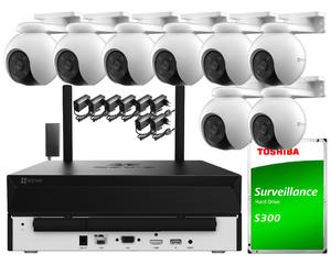 Zestaw do monitoringu Wi-Fi EZVIZ 8x H8 Pro 2K - 2881593307