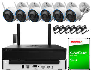 Zestaw do monitoringu Wi-Fi EZVIZ 6x H3 3Mpx - 2881593312