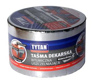 TAMA DEKARSKA TYTAN WZMACNIANA 15CM*10MB SREBRNA/ALUMINIOWA - 2876189797