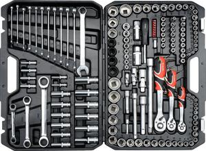 ZESTAW NARZDZIOWY XXL 1/4'''', 3/8'''', 1/2'''' 150 szt. YATO - 2865448239