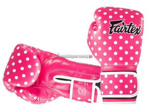 Rkawice bokserskie BGV-14 VINTAGE ART - POLKA DOT Fairtex - 2860919374