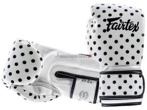 Rkawice bokserskie BGV-14 VINTAGE ART - POLKA DOT Fairtex - 2860919375