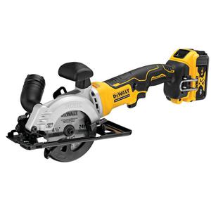 DCS571P2-QW Kompaktowa pilarka tarczowa 115mm 2 X 5Ah DEWALT - 2869643717