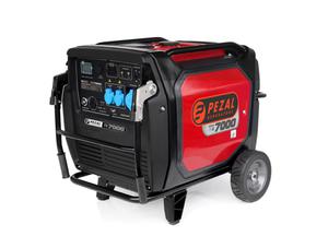 PIG7000 PEZAL Agregat prdotwrczy 230V 7.0kW Inverter AVR silnik na PB LONCIN 389cm - 2878462453