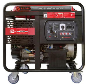 PDE14000EA-EA3 PEZAL Agregat prdotwrczy Dual Power 400/230V 13,8kVA/11kW AVR silnik na ON 997cm - 2878462466