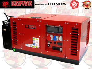 EPS6500TE EUROPOWER Agregat prdotwrczy 400/230V 7,0kVA/4,1kW silnik na PB HONDA GX390 - 2846827373