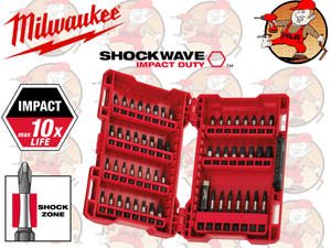 Zestaw bitw Shockwave 56szt. MILWAUKEE - 2825626262