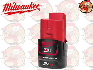 M12B2 M12trade; akumulator 2.0 Ah MILWAUKEE M12 B2 , nr. 4932430064