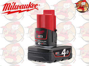 M12B4 M12trade; akumulator 4.0 Ah MILWAUKEE M12 B4 , nr. 4932430065