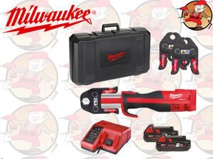 M18 BLHPT-202C TH-SET - M18trade; FORCE LOGICtrade; kompaktowa bezszczotkowa zaciskarka MILWAUKEE M18BLHPT-202CTH-SET, nr. 4933451135 - 2846829058