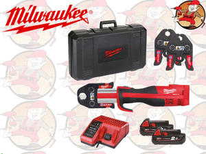 M18 BLHPT-202C U-SET - M18trade; FORCE LOGICtrade; kompaktowa bezszczotkowa zaciskarka MILWAUKEE M18BLHPT-202CU-SET, nr. 4933451136 - 2846829059