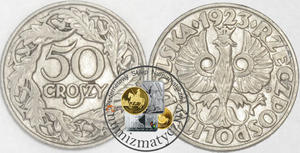 50 groszy, 1923, wyselekcjonowana - 2848445148
