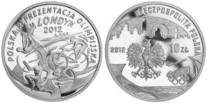 10 zł, Polska Reprezentacja Olimpijska Londyn 2012 - 2848445238