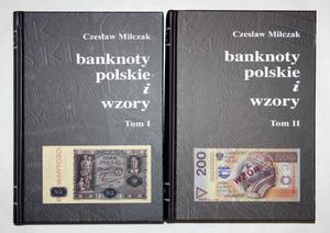 Katalog banknotów i wzorów Czesława Miłczaka - 2 tomy - 2848445280