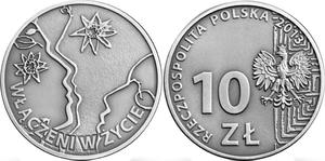 10 zł, "Wł czeni w życie", 2013 - 2848445419