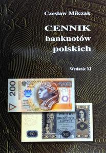 Cennik banknotów polskich do katalogu Czesława Miłczaka - 2848445460