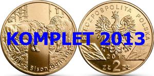 Komplet monet 2 zł z roku 2013 - 2848445496
