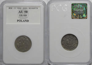 2 zł, Józef Piłsudski, 1934, AU50 - 2848445583