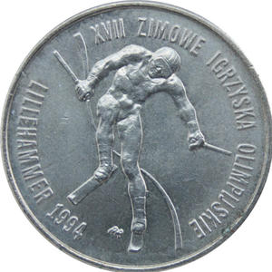 20000 zł, XVII Zimowe Igrzyska Olimpijskie Lillehammer 1994 - 2848445857