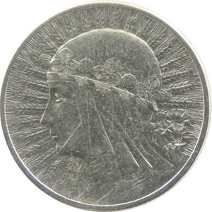 2 zł, Głowa Kobiety, 1933, stan 2+ - 2848446069