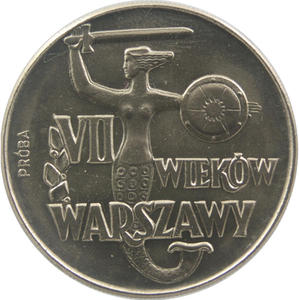 10 zł, VII Wieków Warszawy, 1965, próba - 2848446073