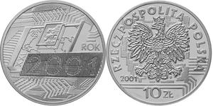 10 zł, Rok 2001 - 2848444476