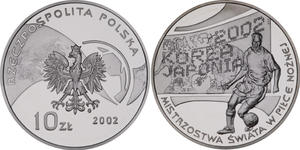 10 zł, XVII Mistrzostwa Świata w Piłce Nożnej Korea - Japonia - 2848444352